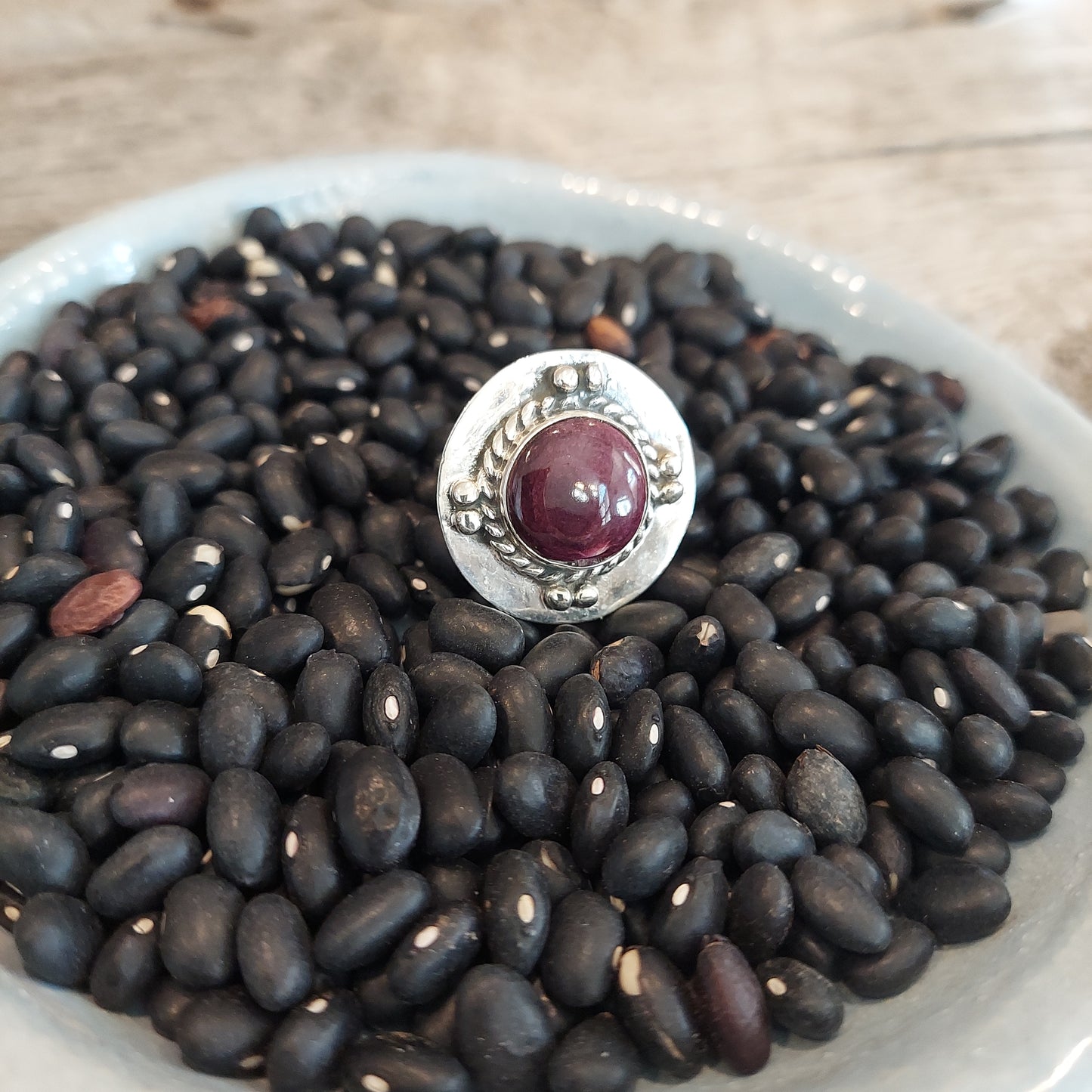 Navajo Purple Spiny Oyster Ring