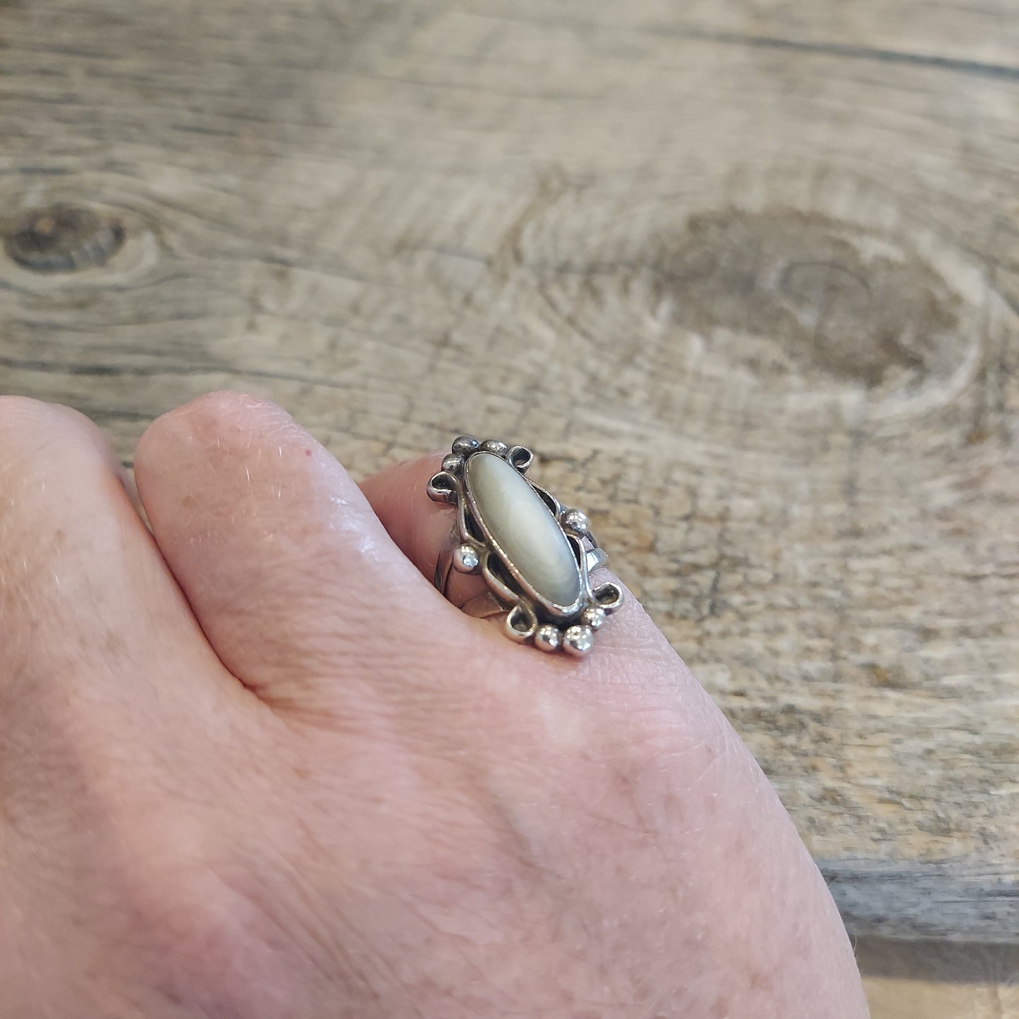 Mother of Pearl Ring