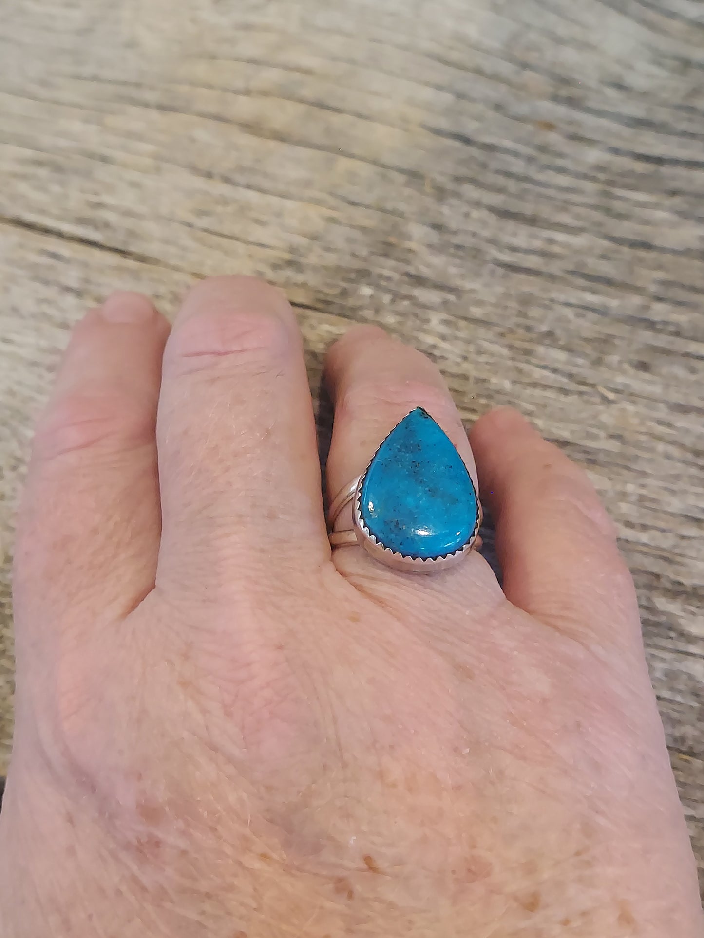 Blue Teardrop