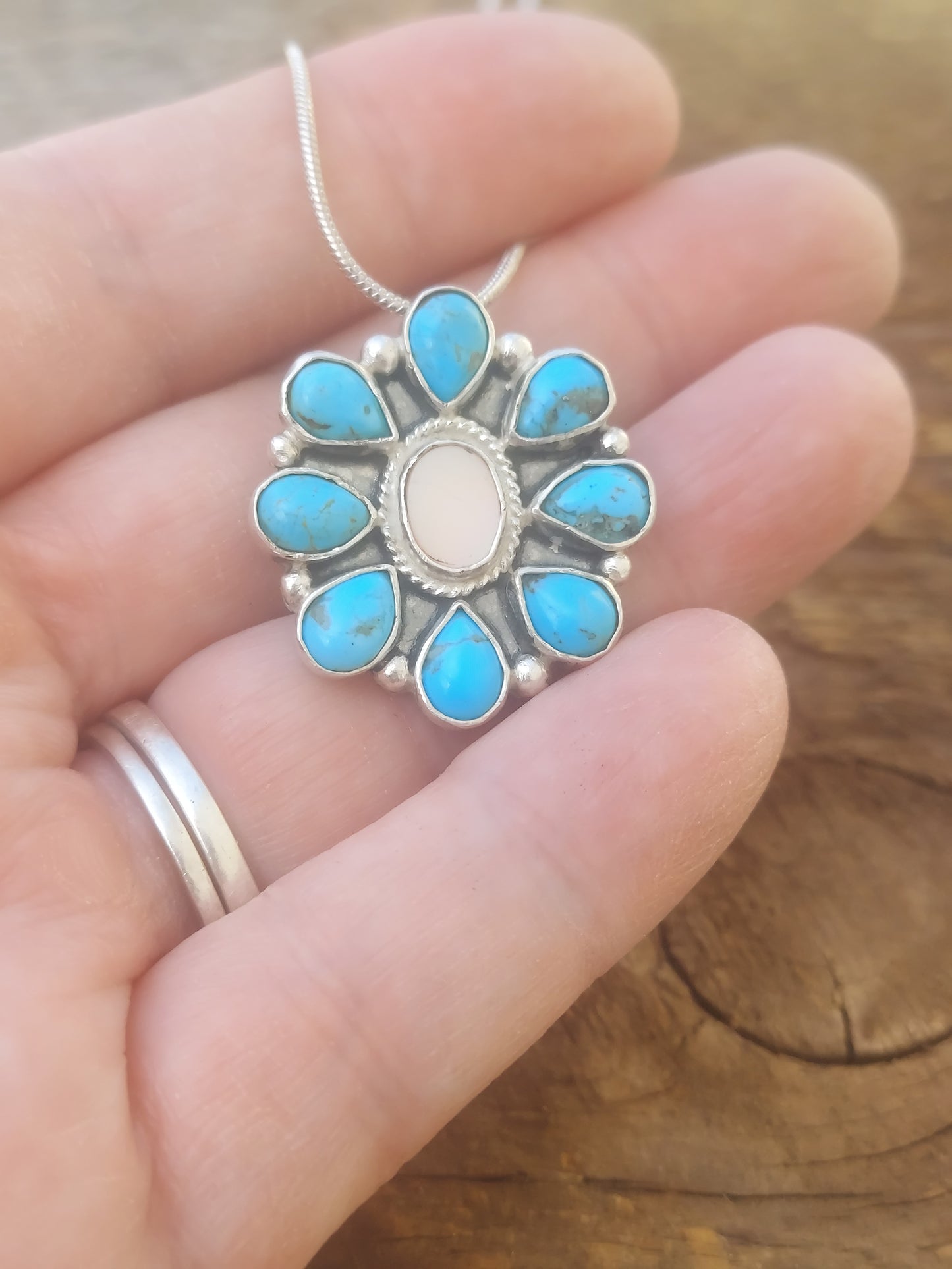 Turquoise Flower