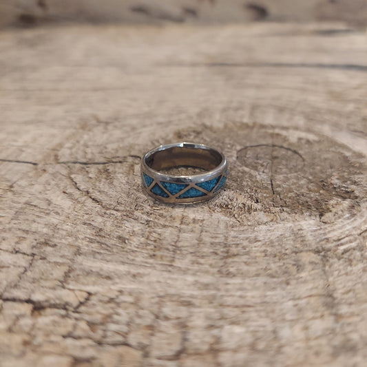 Crushed Turquoise Ring