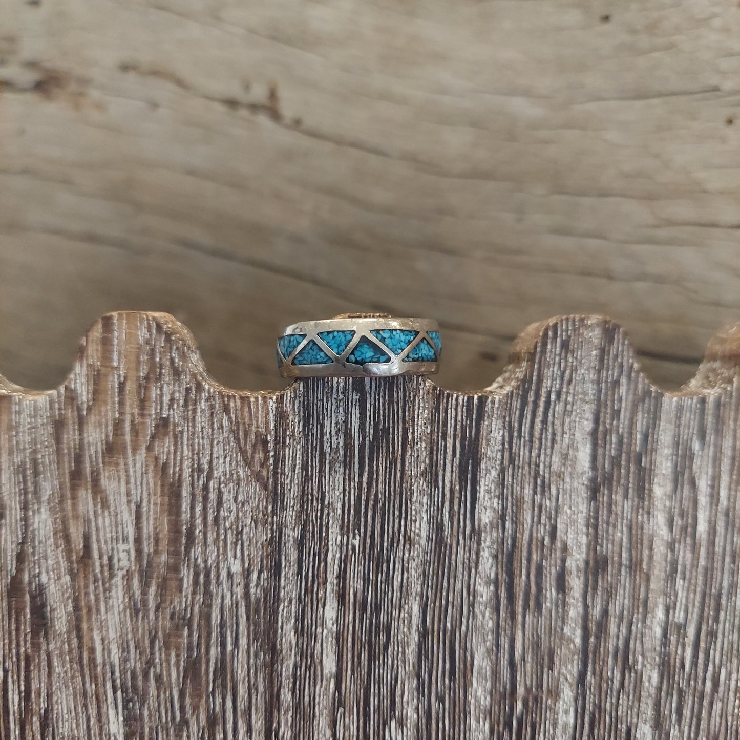 Crushed Turquoise Ring
