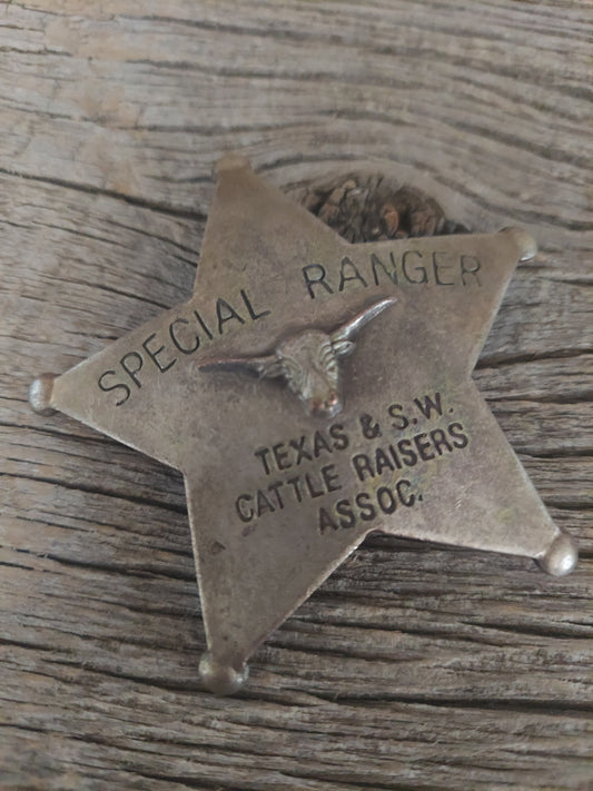 Metal Sheriff Badge Special Ranger
