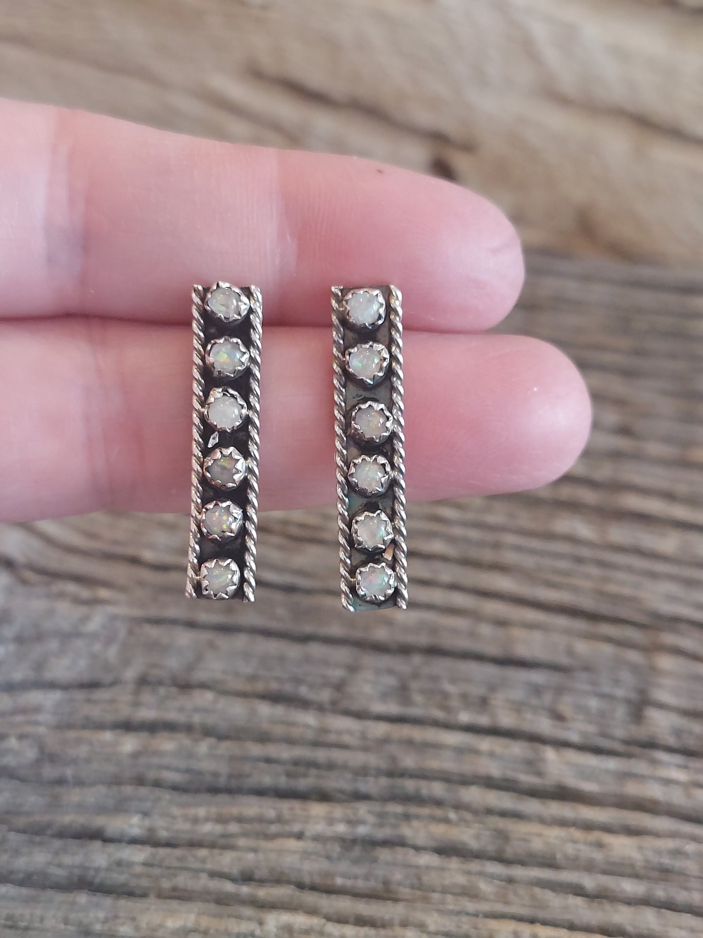 Opal Earrings