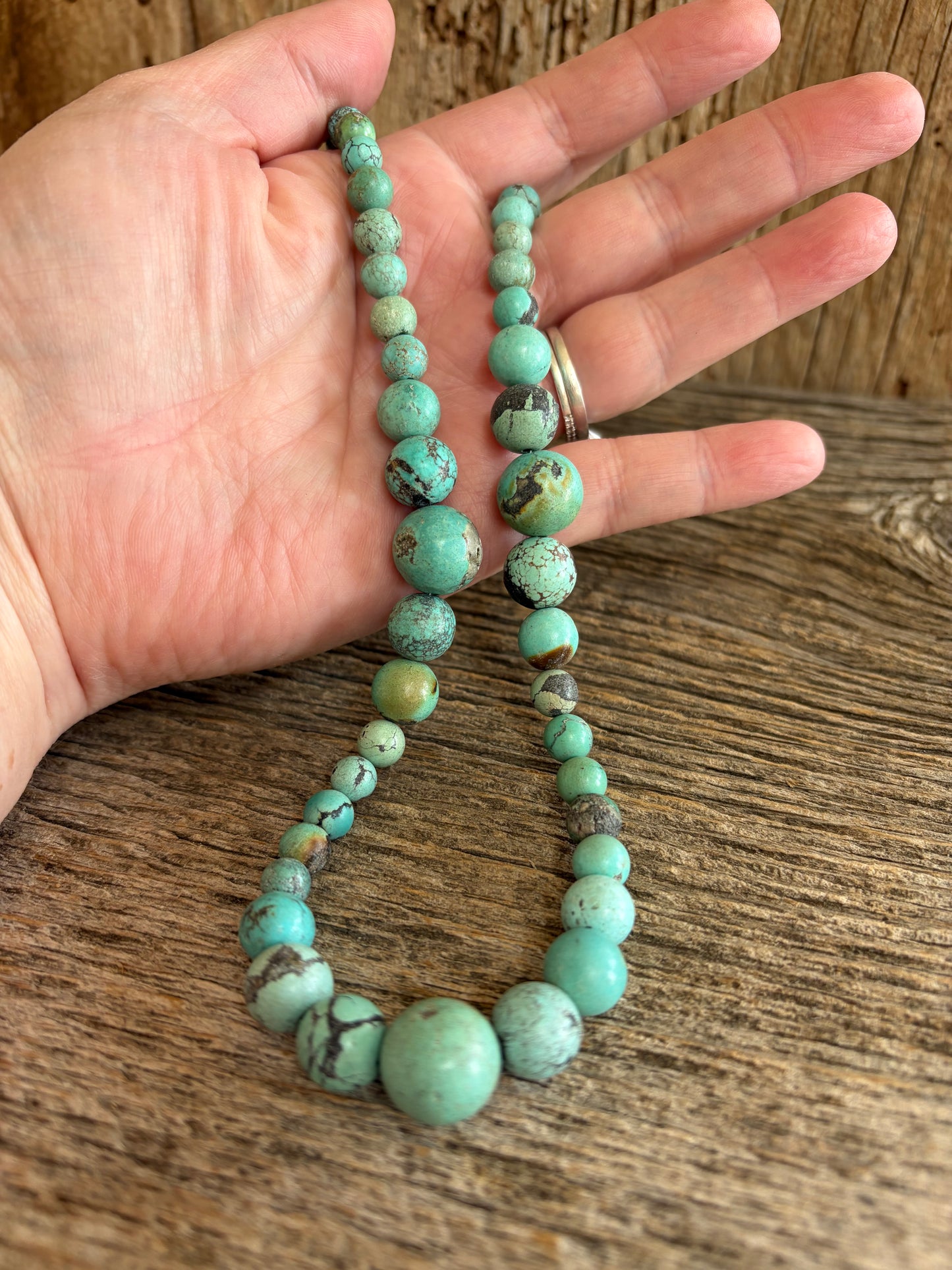 Turquoise Graduated Necklace