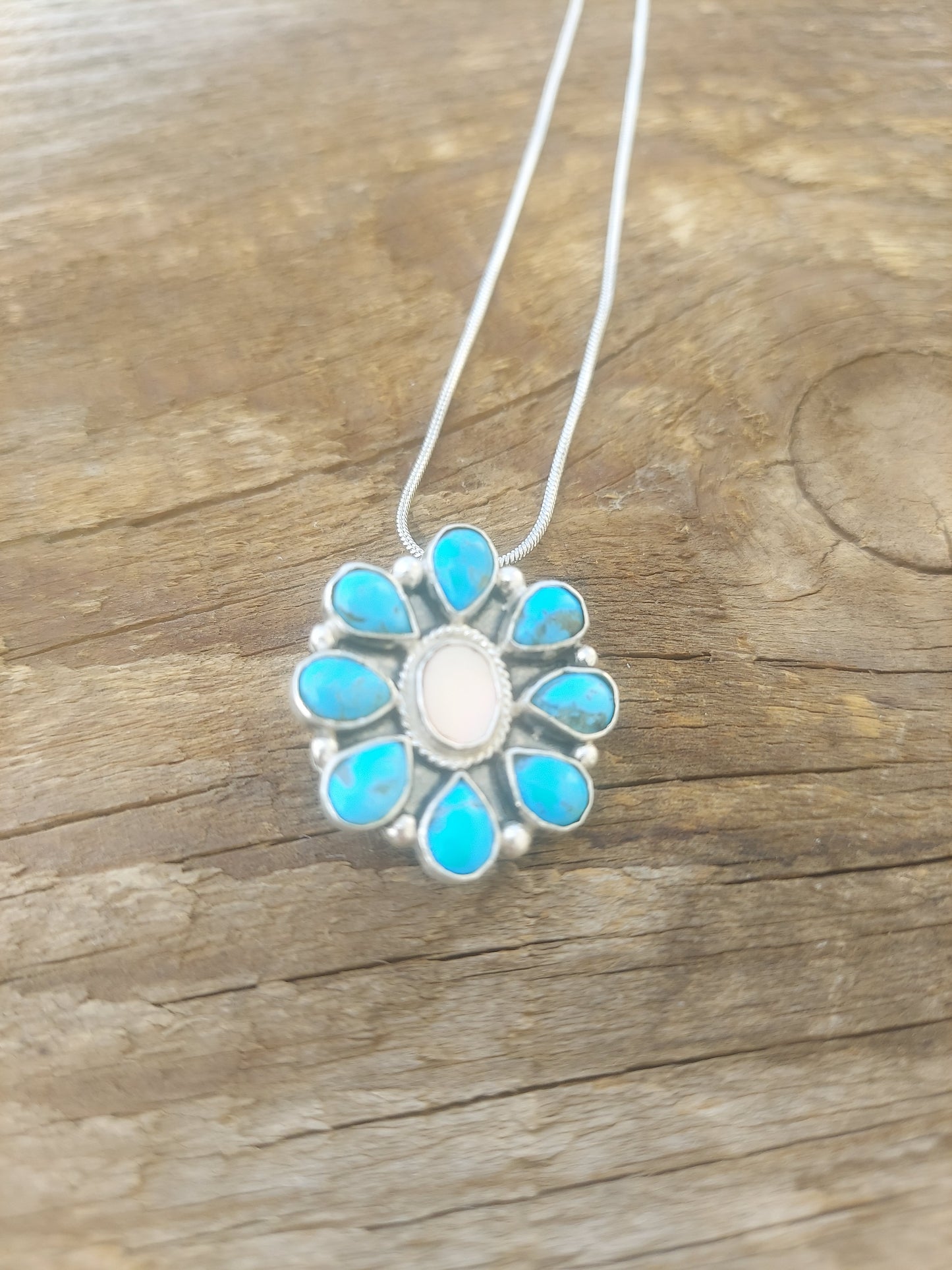 Turquoise Flower