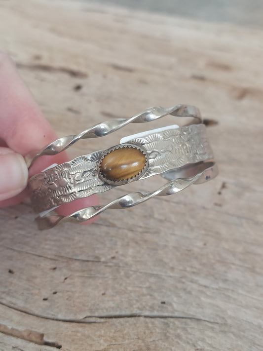 Tiger's Eye Cuff