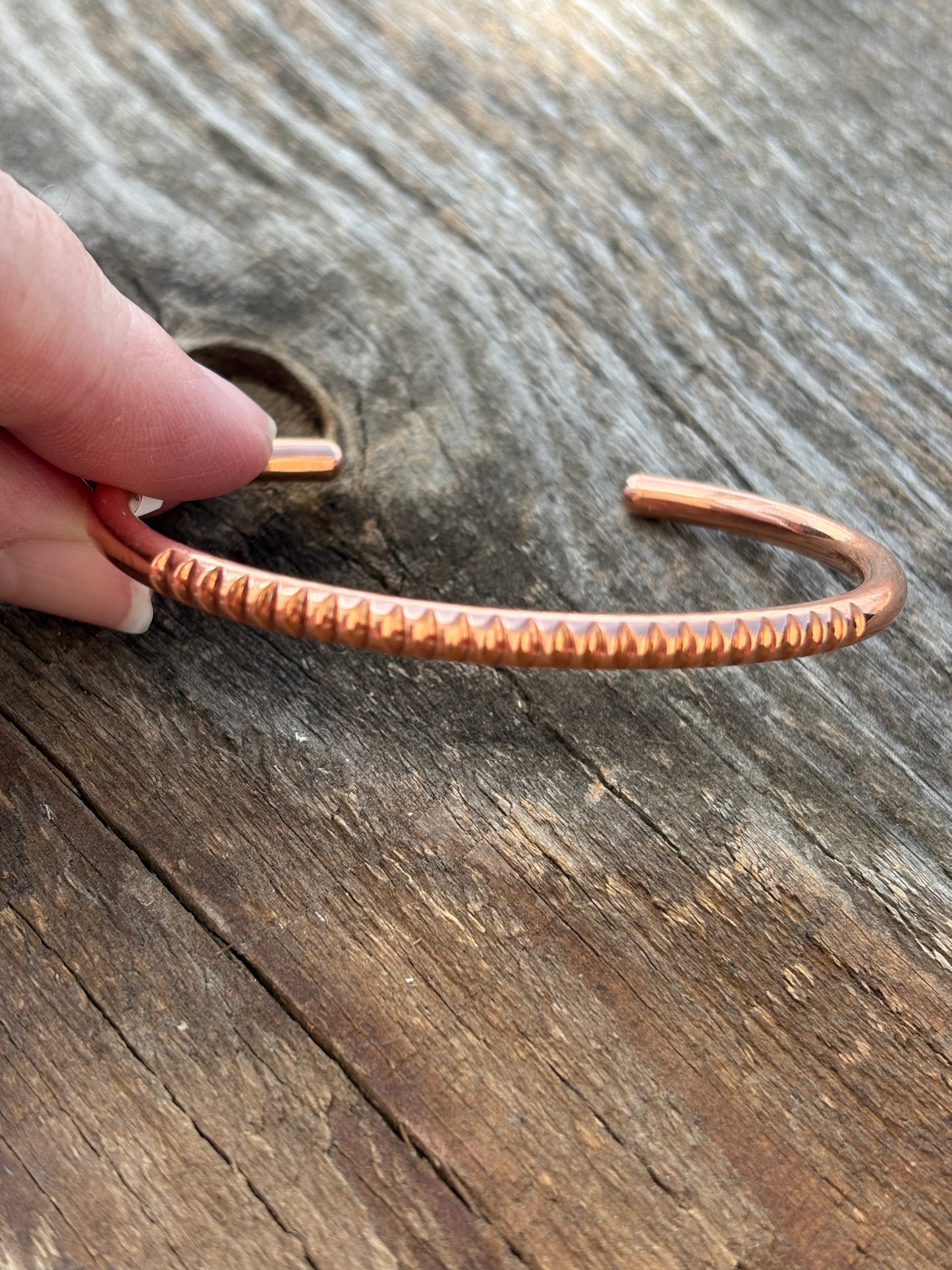 Small Copper Cuff