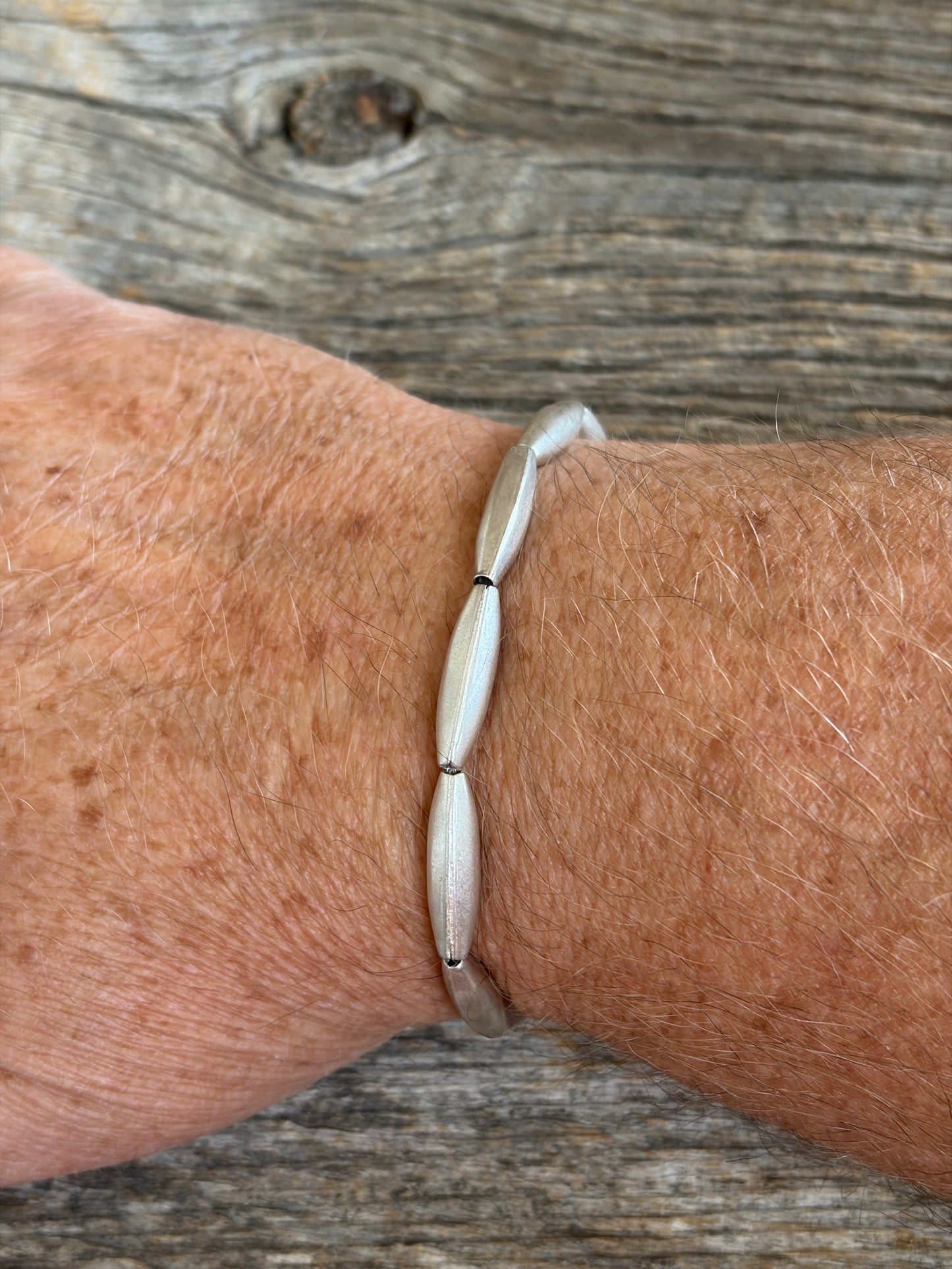 Melon Bead Bracelet
