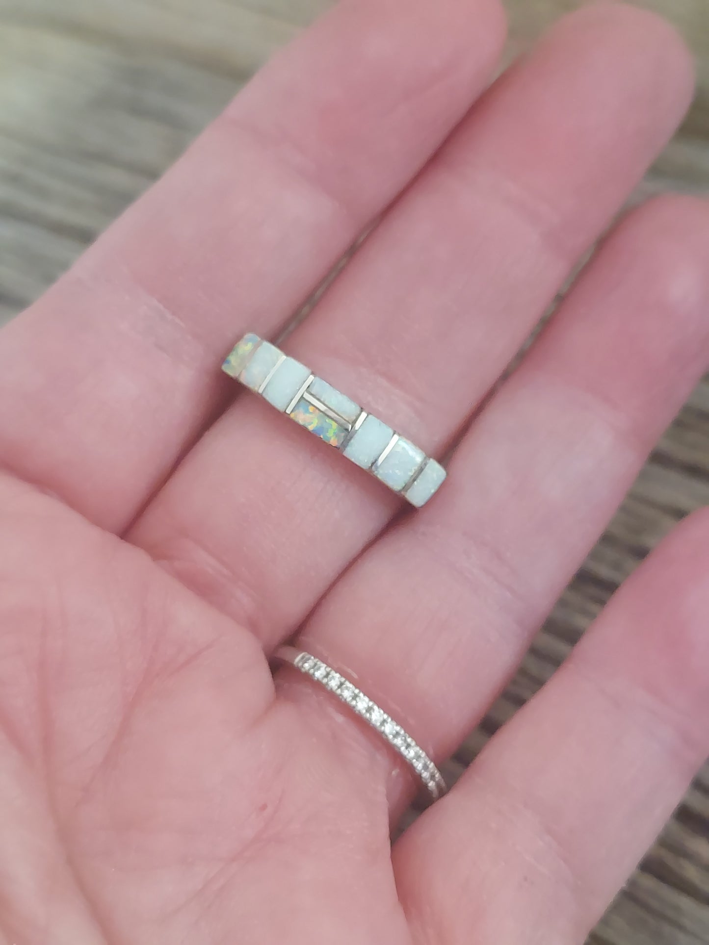 Opal Zuni Ring