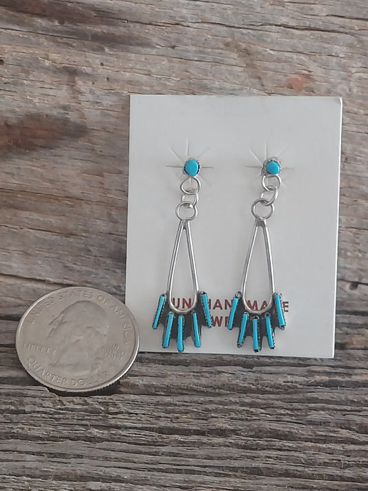 5 Bar Earrings