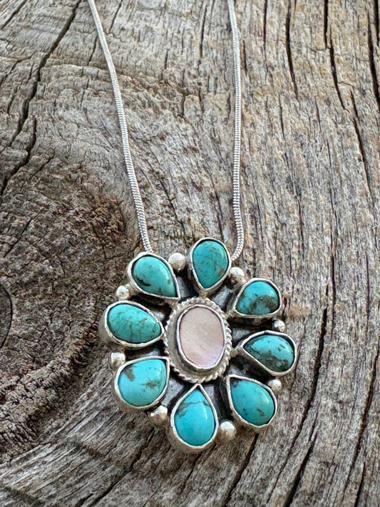 Turquoise Flower