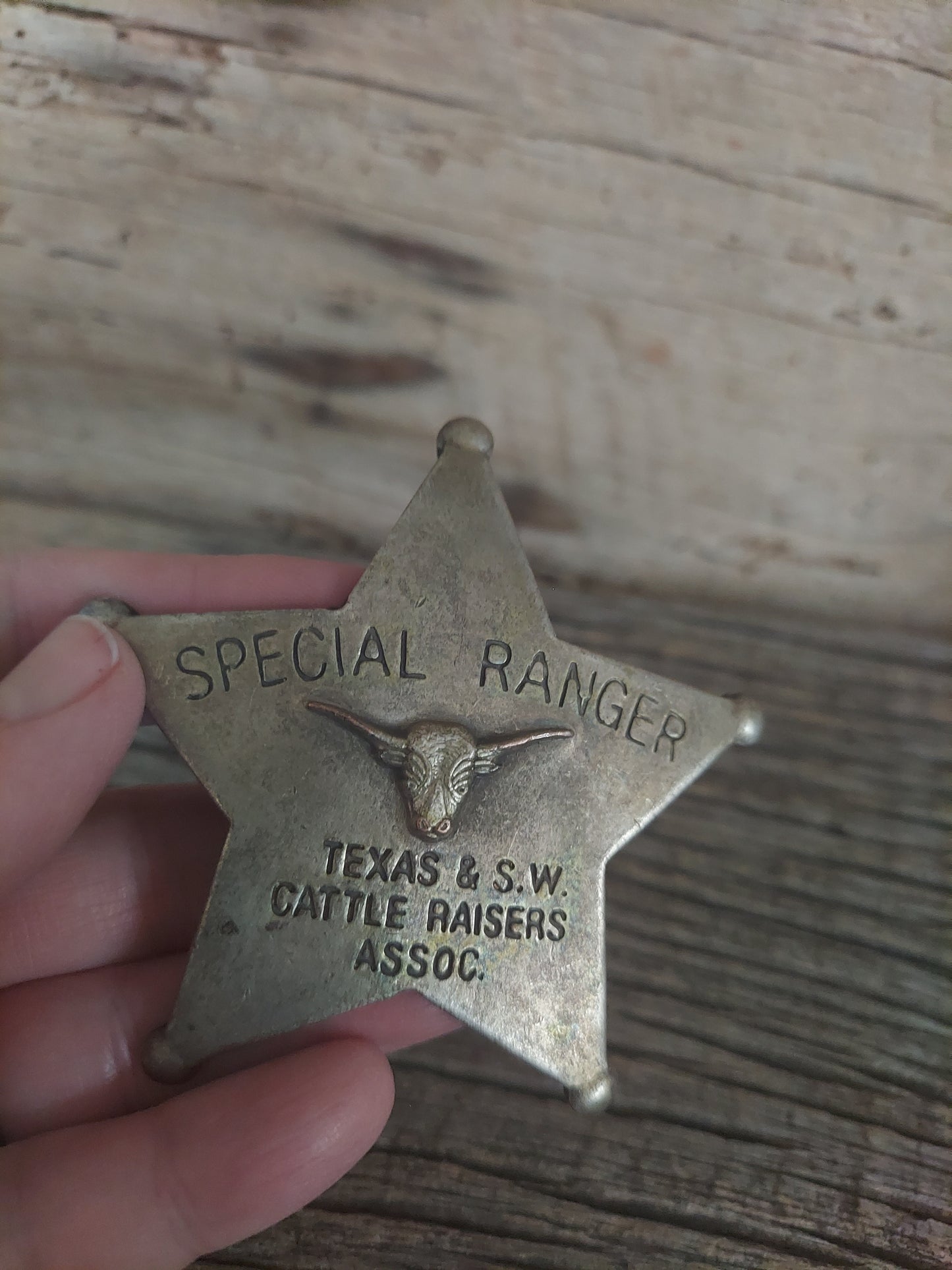 Metal Sheriff Badge Special Ranger