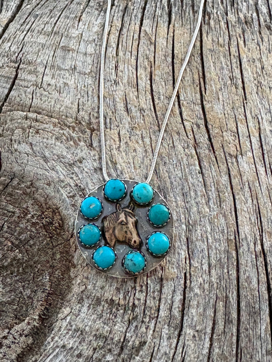 Turquoise Horsehead
